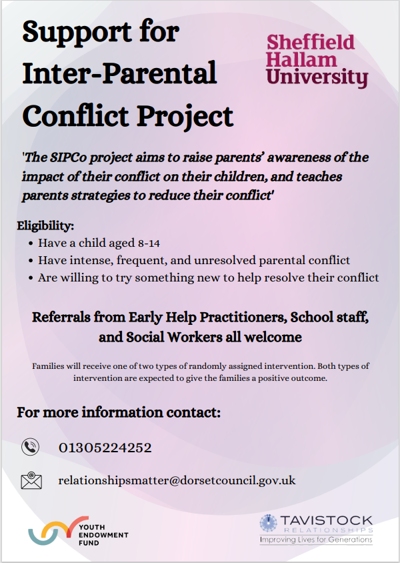 Support for Inter-parental Conflict Project - PYCF